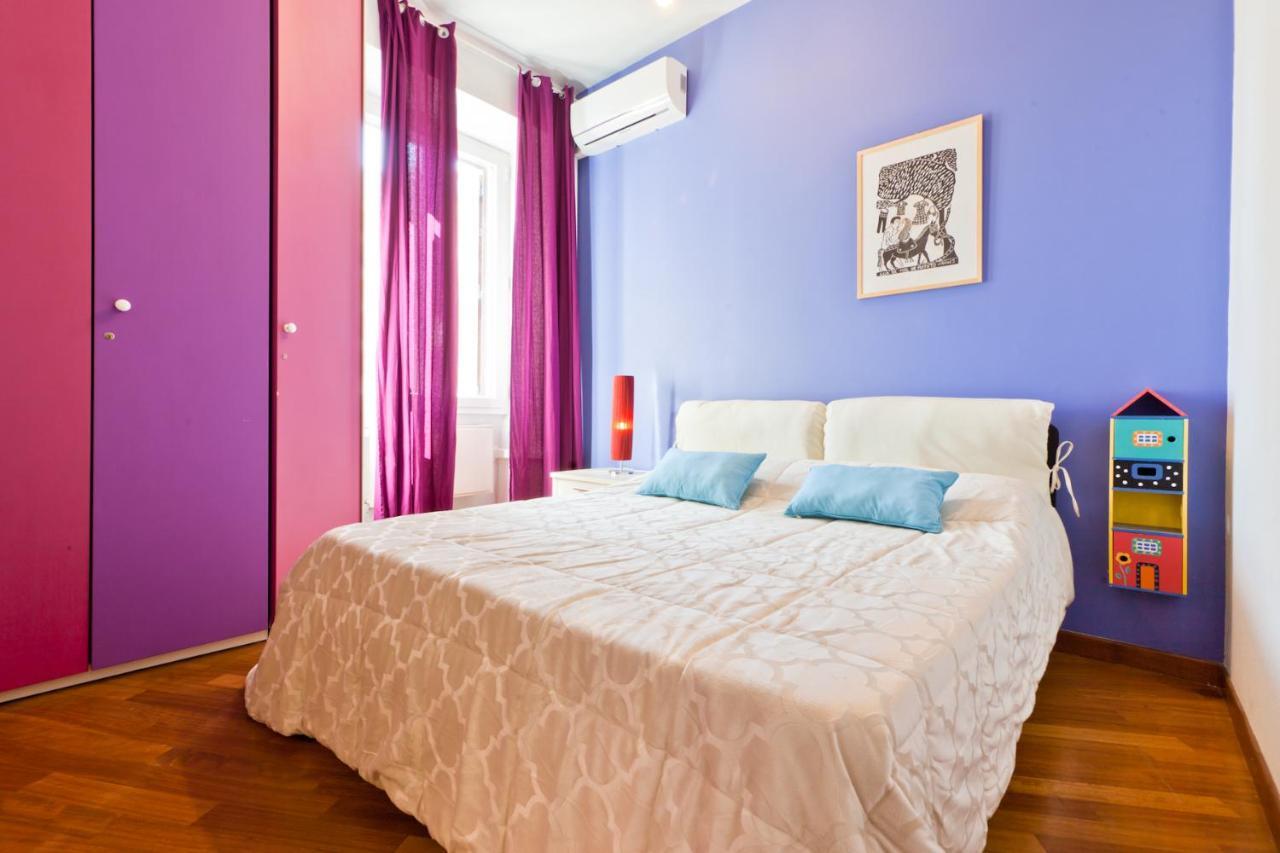 Porta Portese Colorful Flat Рим Экстерьер фото