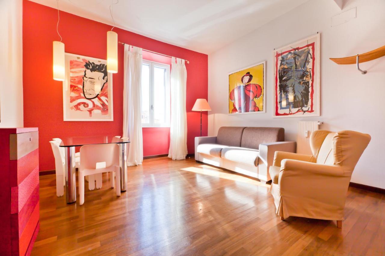 Porta Portese Colorful Flat Рим Экстерьер фото